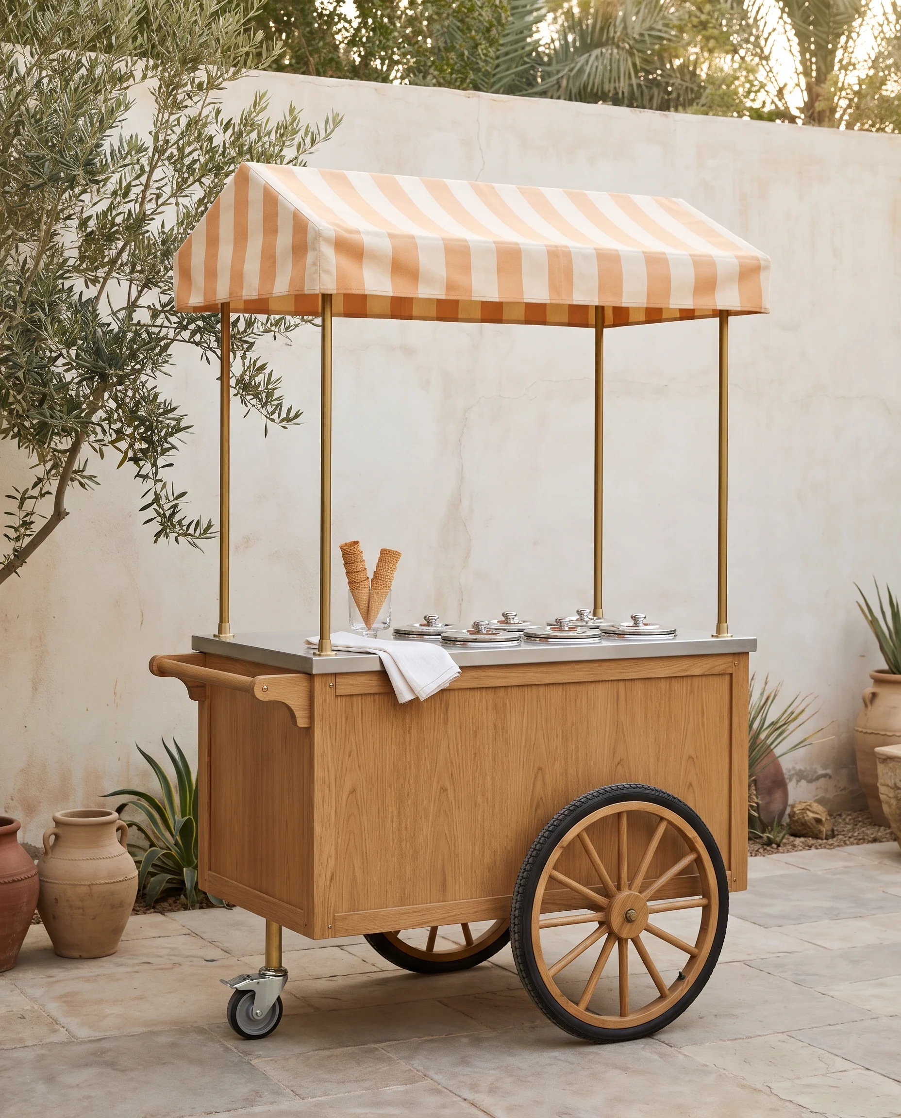 Ice cream cart