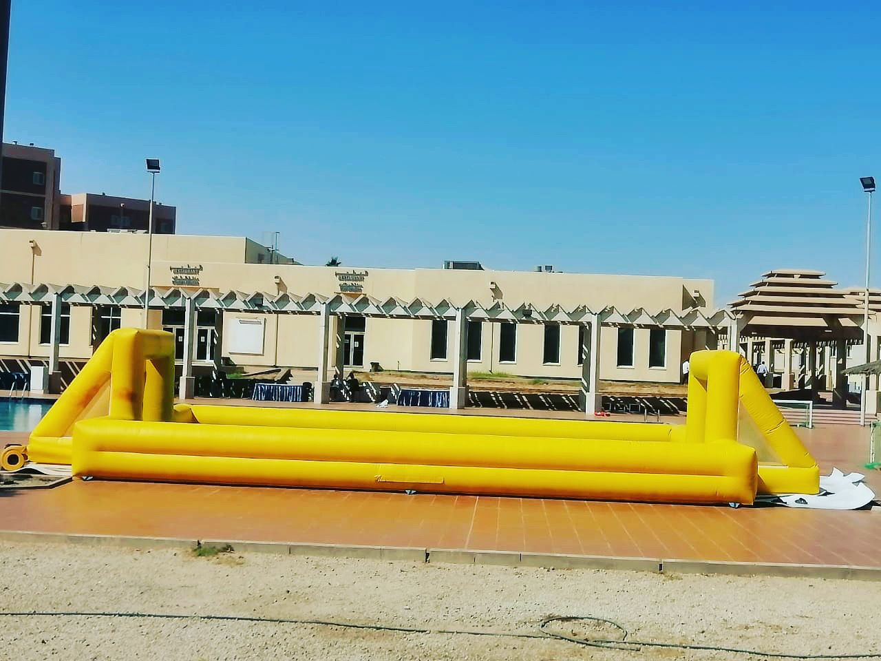 Soap football field 14 m