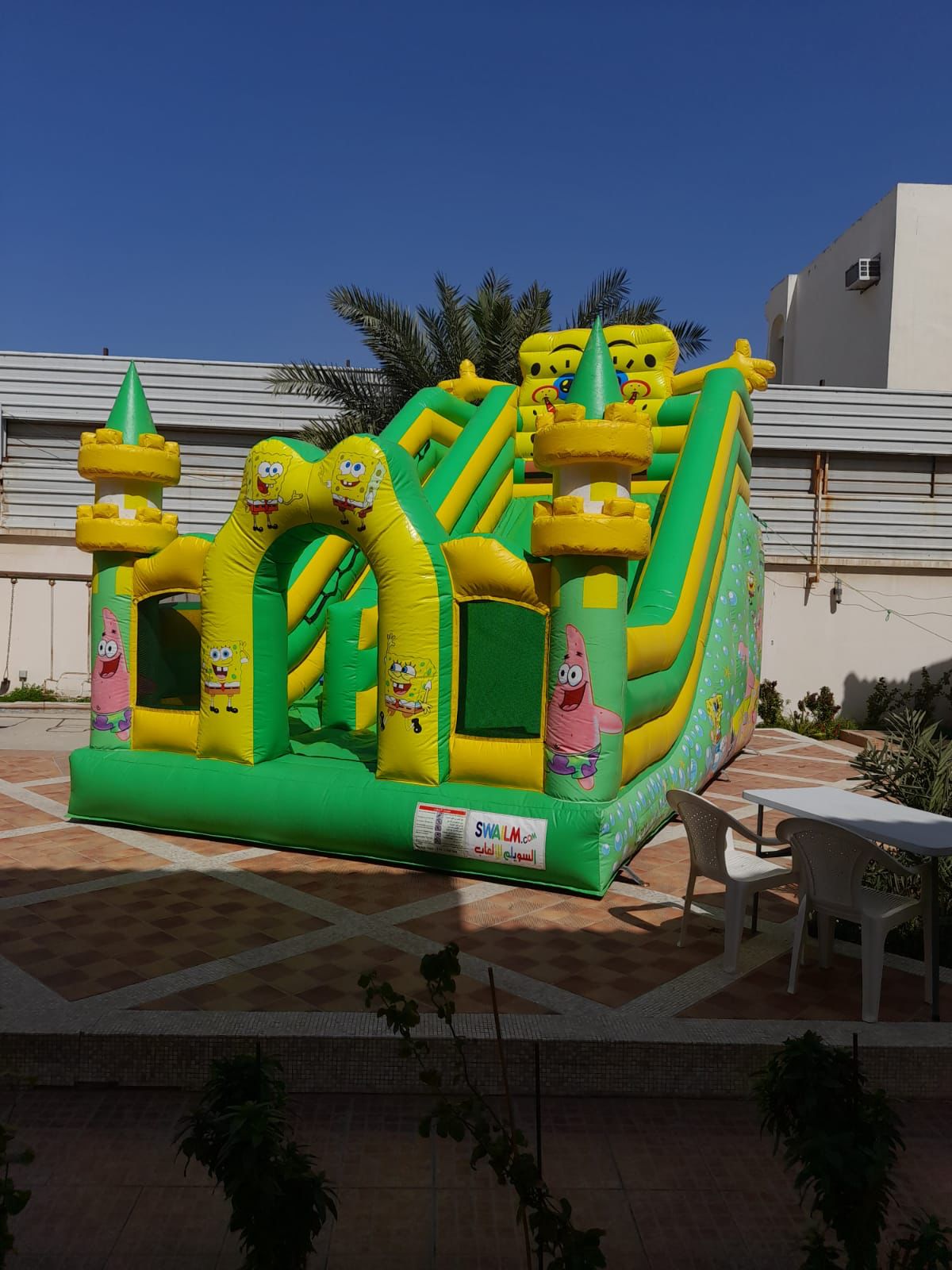 SpongeBob slide